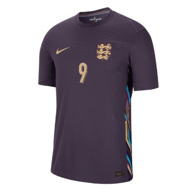 Fotbalové Dres Anglie Harry Kane #9 Venkovní ME 2024 Krátký Rukáv Fotbalové Dres Anglie Harry Kane #9 Venkovní ME 2024 Krátký Rukáv